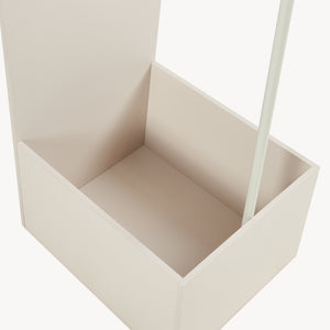 Garderobespiegel Saden met kledingrek 165x40x51 cm [en.casa]