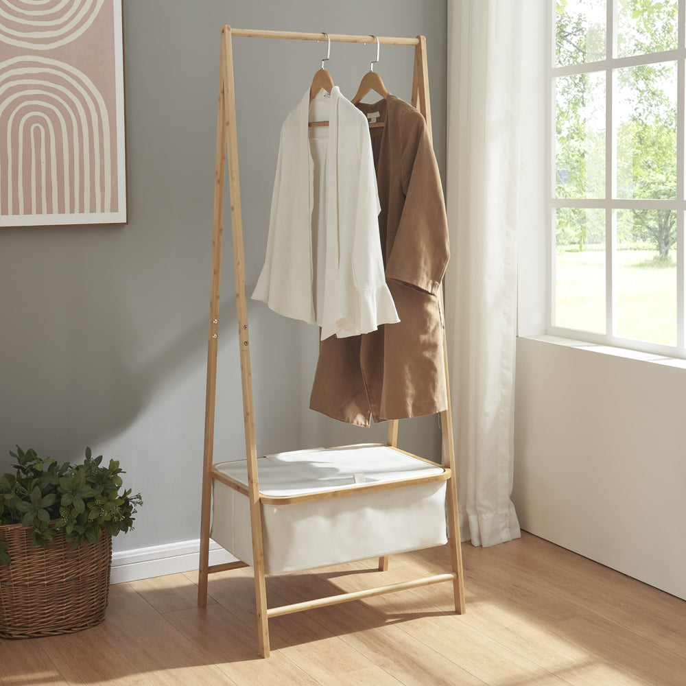 Garderobenständer Iitti Bamboe [en.casa] - premiumXL