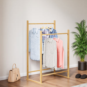 Garderobenständer Mariehamn Naturel in verschillende uitvoeringen [en.casa] - premiumXL