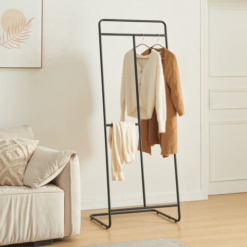 Kledingrek Sandviken kapstok staal 166x63x48 cm [en.casa]