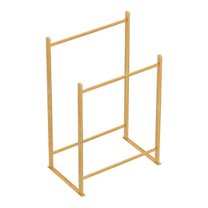 [en.casa] Kledingrek Mariehamn grenen houtkleurig - 2 varianten