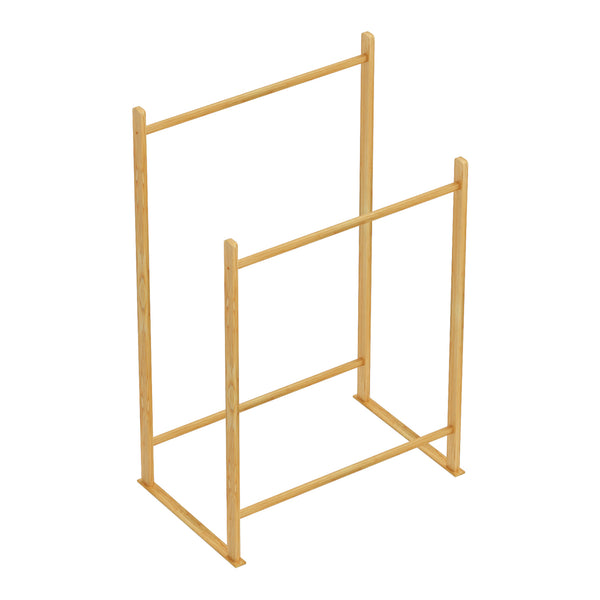 [en.casa] Kledingrek Mariehamn grenen houtkleurig - 2 varianten