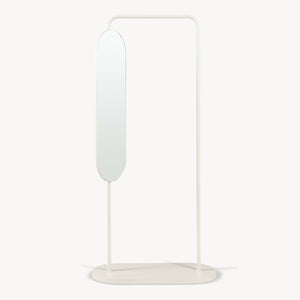 Kledingrek Vamn met draaibare spiegel 167x80x35 cm [en.casa]