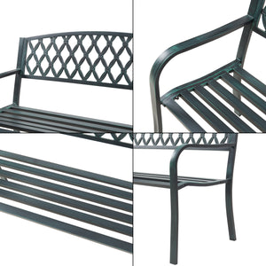 Tuinbank Opsasar 127x54x88 cm casa.pro