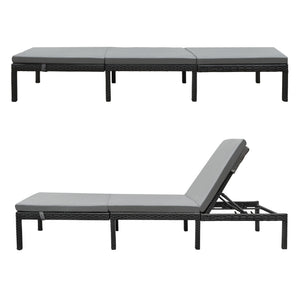 Ligbed Cartes 198x60x27 cm - 3 varianten