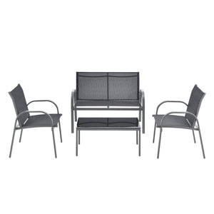 Tuinset 4-delig Gagra loungeset - 2 varianten