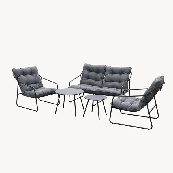 Tuinmeubelset Kivanta 5-delig [en.casa]