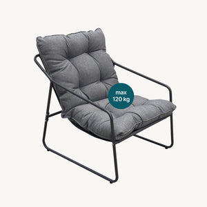Tuinmeubelset Kivanta 5-delig [en.casa]