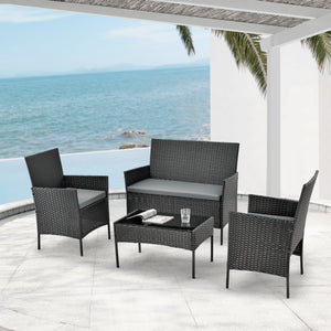 Tuinset 4-delig Prazeres loungeset - 3 varianten