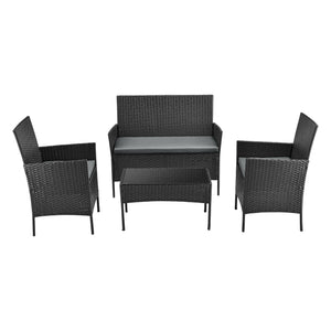 Tuinset 4-delig Prazeres loungeset - 3 varianten