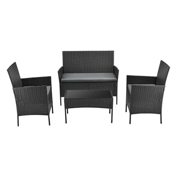 Tuinset 4-delig Prazeres loungeset - 3 varianten