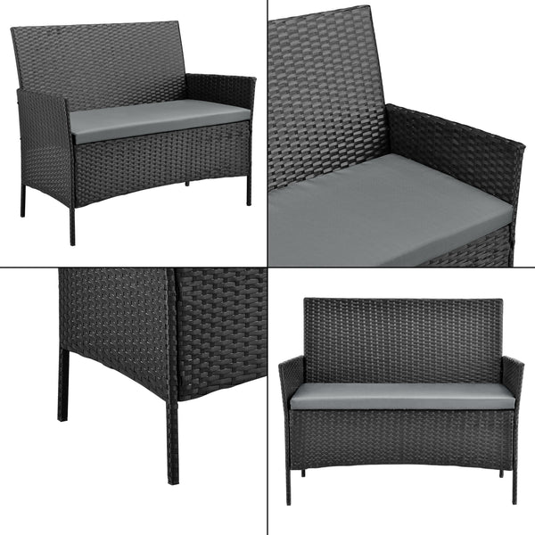 Tuinset 4-delig Prazeres loungeset - 3 varianten