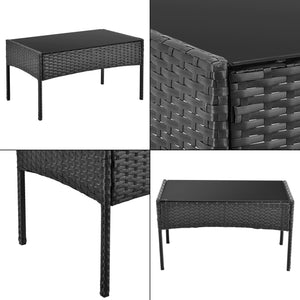 Tuinset 4-delig Prazeres loungeset - 3 varianten