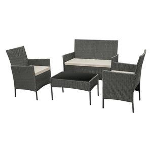 Tuinset 4-delig Prazeres loungeset - 3 varianten