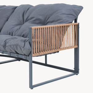 Loungeset Karg tuinset met kussens casa.pro