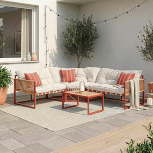 Loungeset Karg tuinset met kussens casa.pro