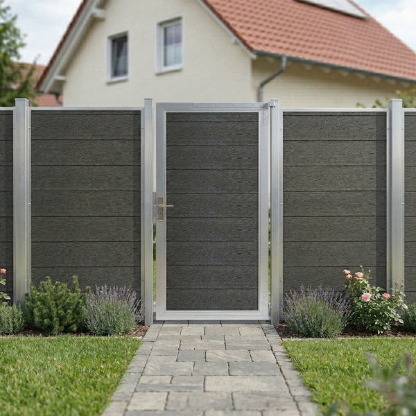 Tuindeur Segovia tuinpoort met privacyscherm NEU.HOLZ
