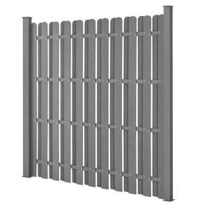 WPC tuinomheining 185x193 cm [neu.hout] - premiumXL