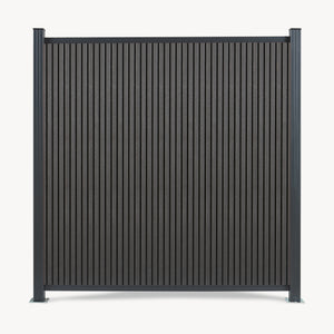 NEU.HOLZ WPC schutting Grassano - uitbreidingsset