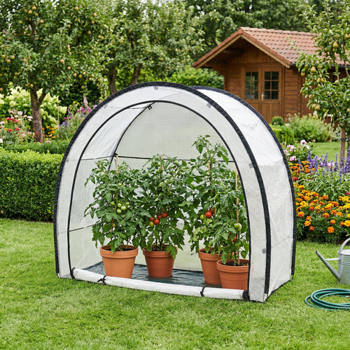 Plantenkas Larshasas 180x80x170 cm trasparant [en.casa] 
