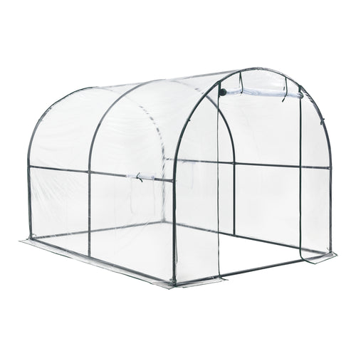 [en.casa] Tuinkas Grünwald 200x300x190 cm transparant