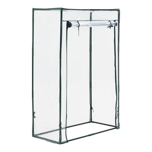 Tomatengewächshaus Terzigno 100x50x150cm Transparant [en.casa] - premiumXL