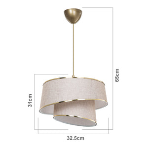Design hanglamp Wigan E27 lux.pro