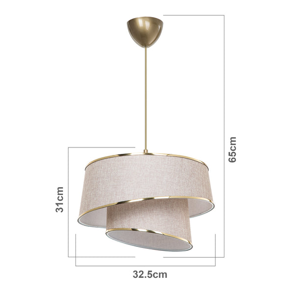 Design hanglamp Wigan E27 lux.pro