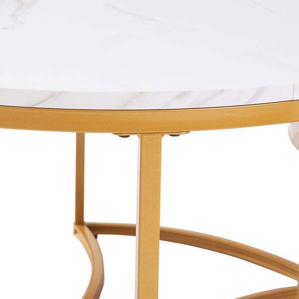 Salontafel Christchurch rond [en.casa]