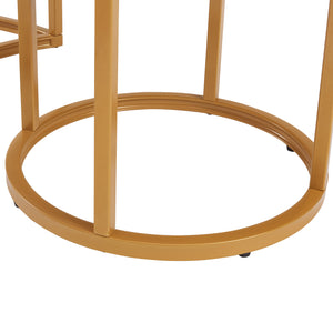 Salontafel Christchurch rond [en.casa]