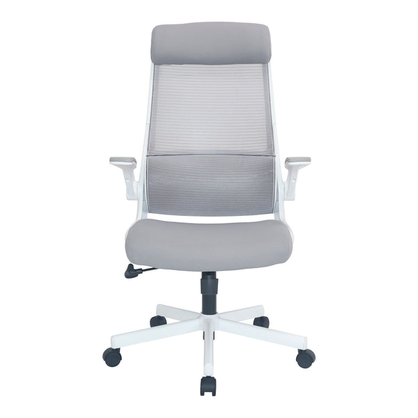 [en.casa] Bureaustoel Kungsbacka op wielen 116-126x68x67 cm - 2 varianten