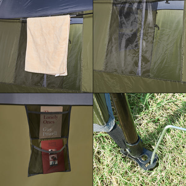 Automatische douche tent Ayas 150x150x200 cm pro.tec