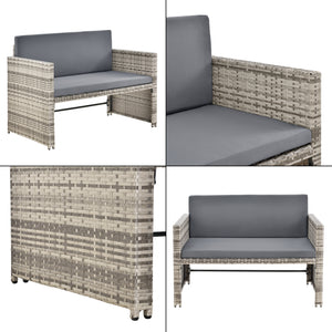 Tuinset Segovia 2-delig tuintafel en tuinbank - 2 varianten