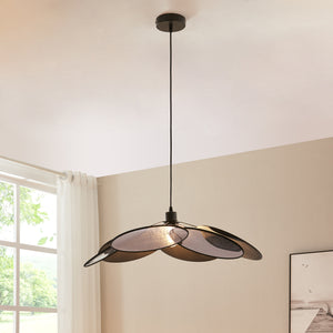 Hängeleuchte Blackwood Metaal/Textiel Zwart [lux.pro] - premiumXL