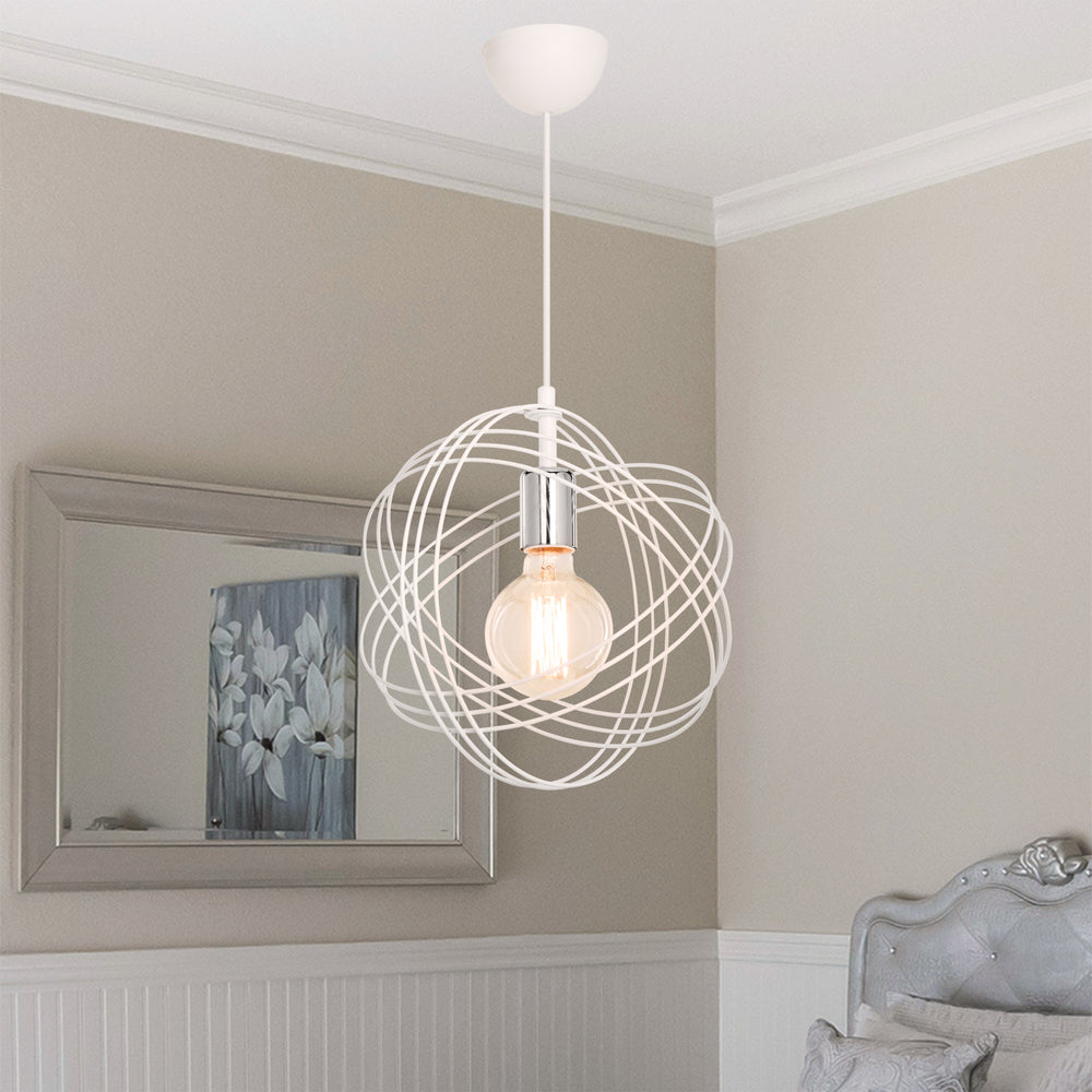 Hängeleuchte Hove E27 metaal in versch. kleuren [lux.pro] - premiumXL