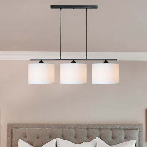 [lux.pro] Hanglamp Horsham 3xE27 - 4 varianten