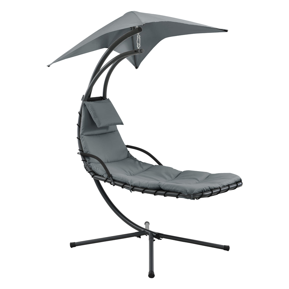 Hangligstoel met zonnedak in verschillende kleuren en.casa - premiumXL