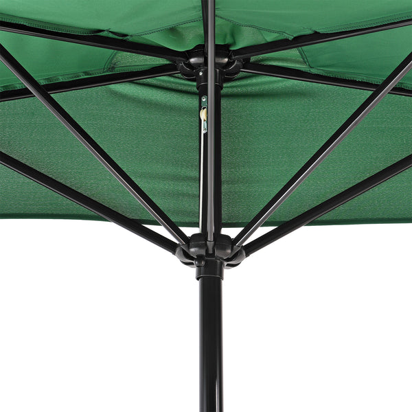 [casa.pro] Parasol halfrond voor balkons of terrassen 300x150x230 - 4 varianten