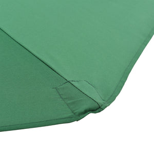 [casa.pro] Parasol halfrond voor balkons of terrassen 300x150x230 - 4 varianten