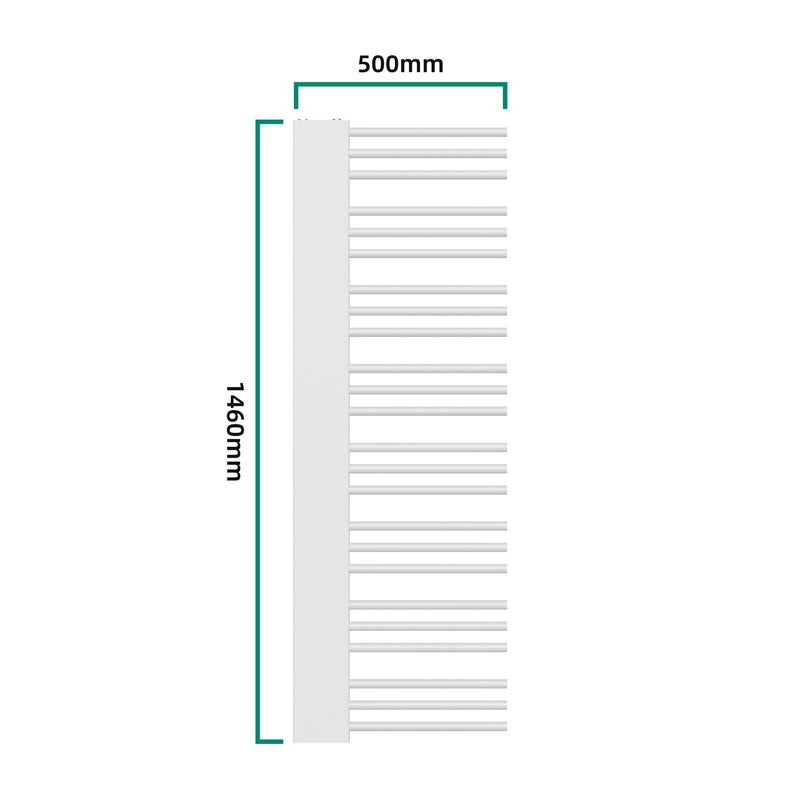 Maatschets Handdoekradiator Kviteseid 50 mm [neu.haus]