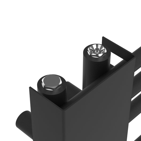 Handdoekradiator Kviteseid met kranenset 80 mm [neu.haus]