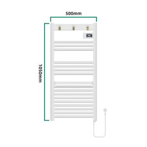 pro.tec Handdoekradiator Uvdal elektrisch 105x50x4,3 cm - 2 varianten