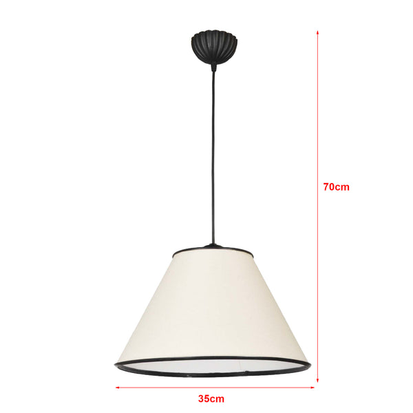 lux.pro Hanglamp Clitheroe E27 - 3 varianten