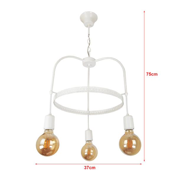 lux.pro Hanglamp Llandudno E27 - 5 varianten