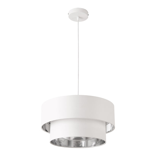 Design hanglamp Lopar 149 cm metaal en stof E27 - verschillende kleuren en maten