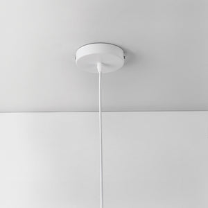 Design hanglamp Lopar 149 cm metaal en stof E27 - verschillende kleuren en maten