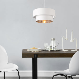 Design hanglamp Lopar 149 cm metaal en stof E27 - verschillende kleuren en maten