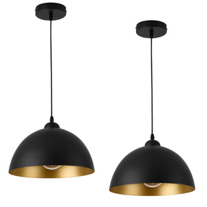 Design hanglamp 18xØ30 cm 2xE27 Toulon set van 2 - verschillende kleuren