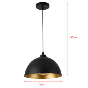 Design hanglamp 18xØ30 cm 2xE27 Toulon set van 2 - verschillende kleuren