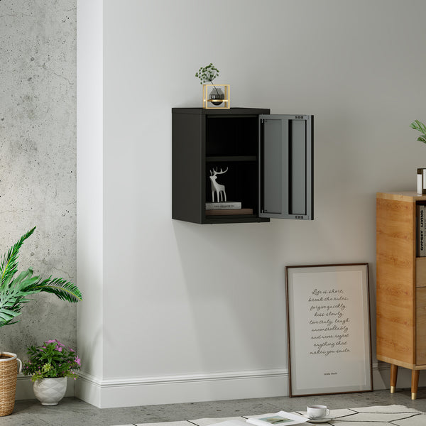Metalen wandkast Burlöv 50x33x35 cm [en.casa]